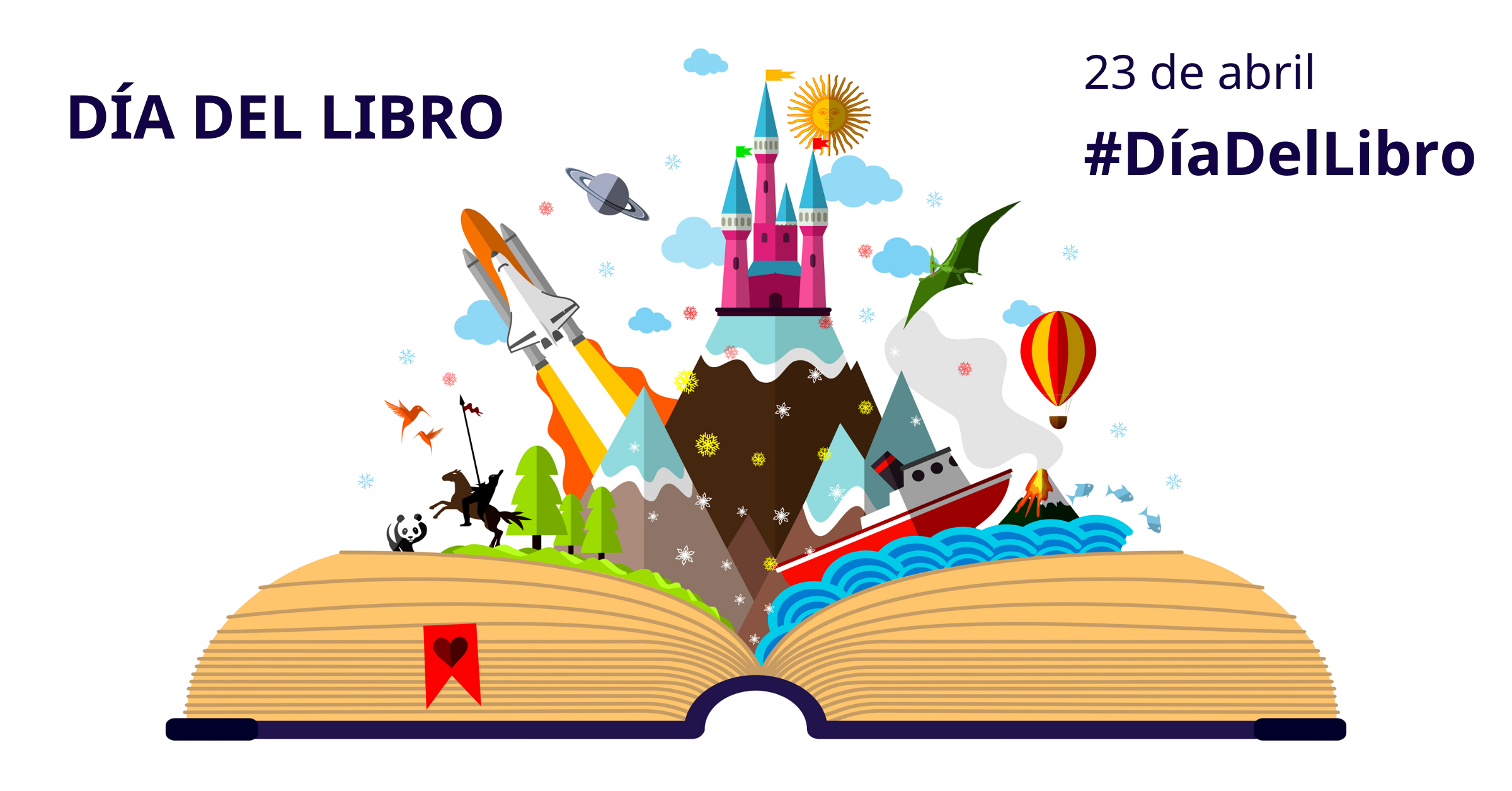 Logotipo Día Internacional del Libro