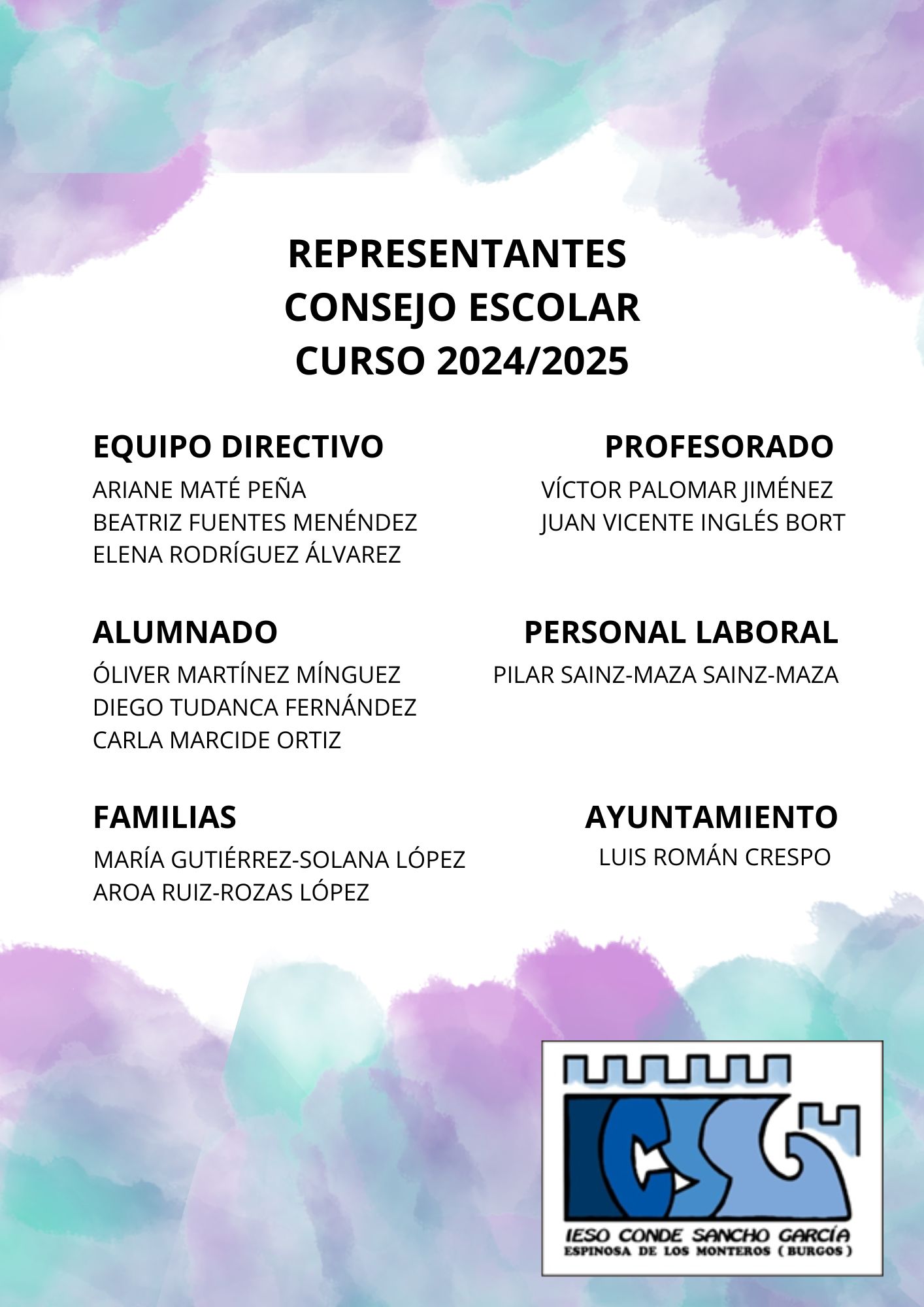 consejo escolar 2024-25